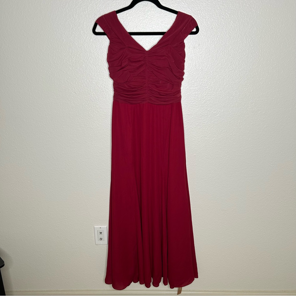 Nwt Reformation Caishen Dress In Chianti 6